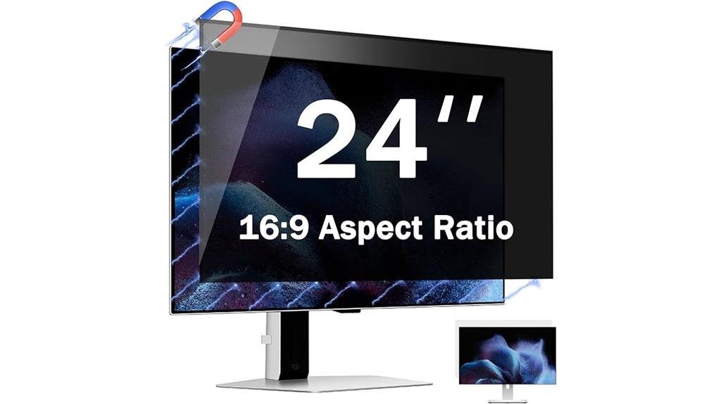 dual magnetic privacy filters