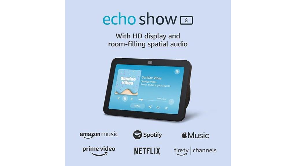 echo show 8 latest model