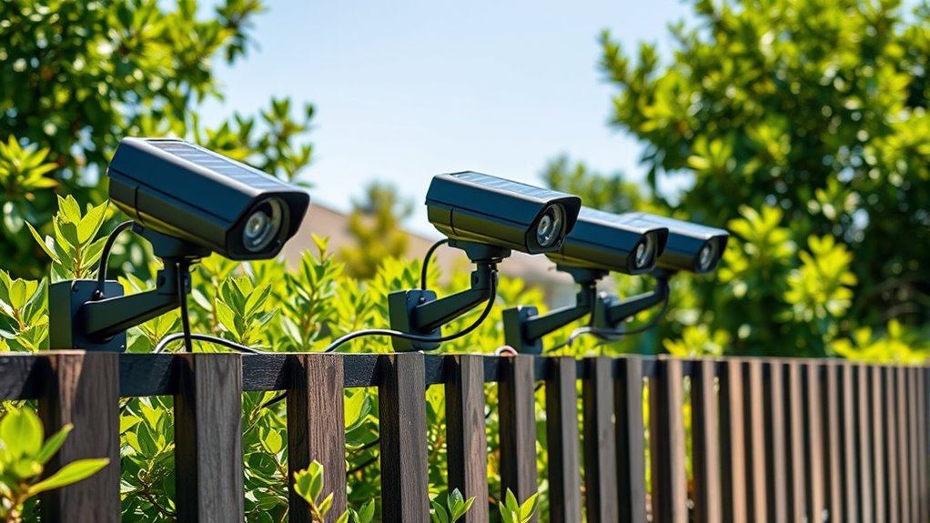 eco friendly solar security cameras