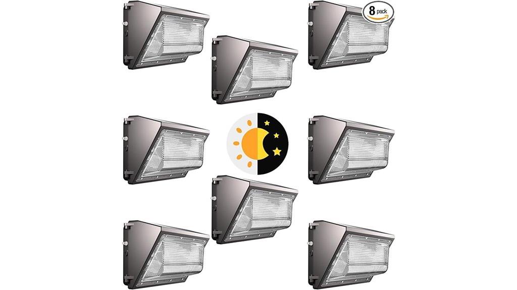 eight led wall packs