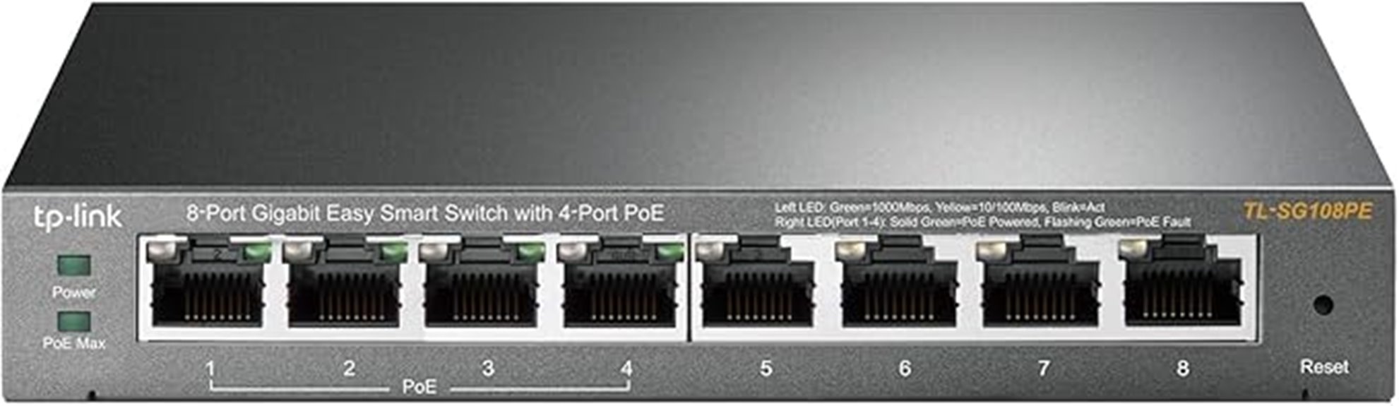 eight port poe switch