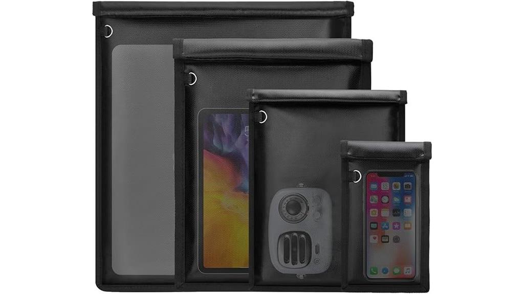 electromagnetic shielding travel set