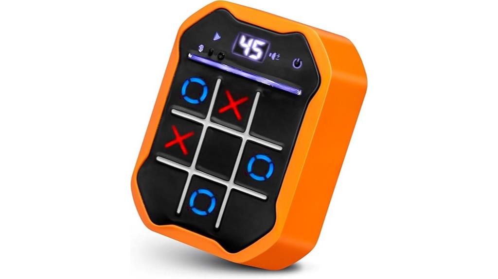 electronic handheld tic tac toe