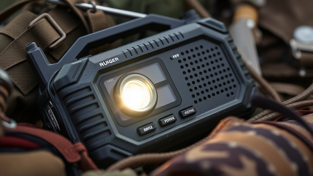 emergency radio features checklist