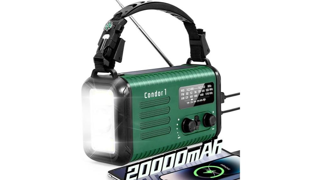 emergency radio with power bank