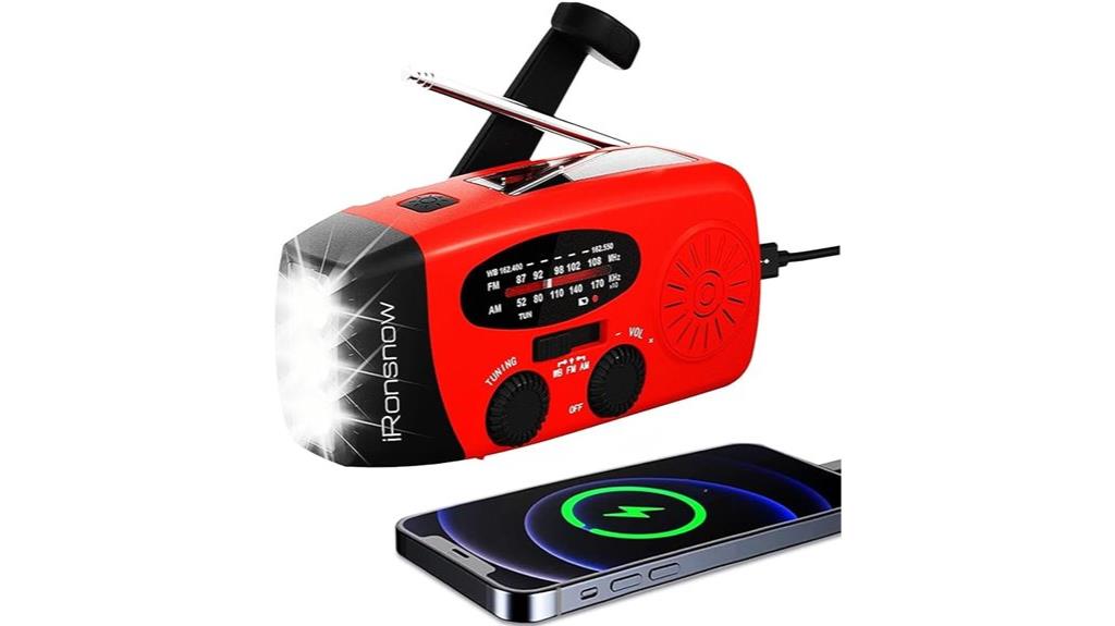 emergency solar radio charger