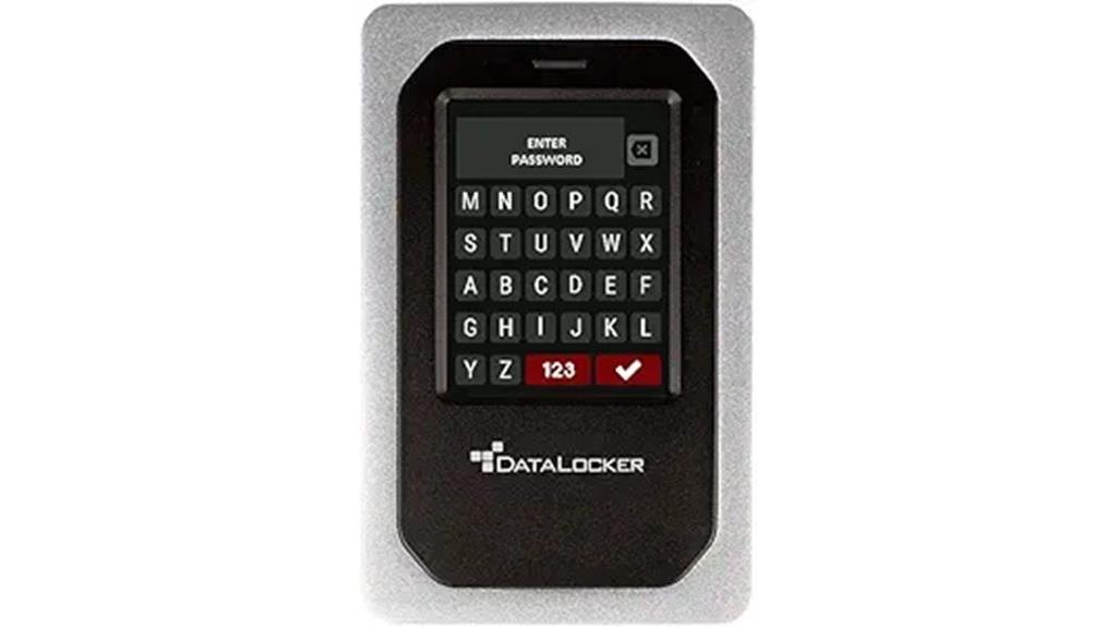 encrypted 1tb hardware drive