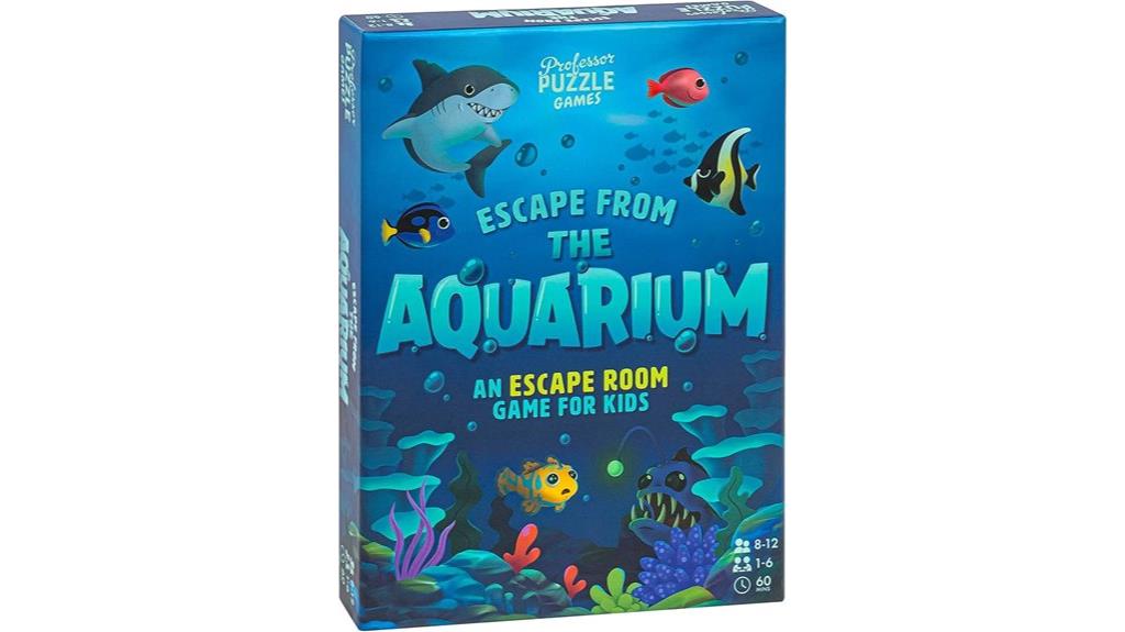 escape aquarium puzzle game