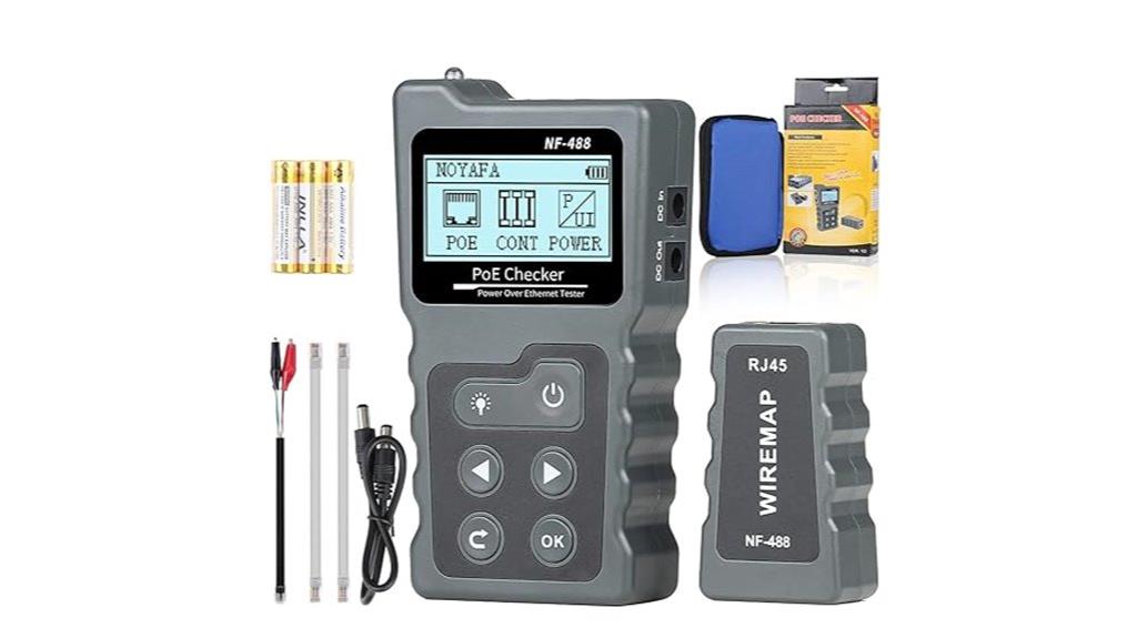 ethernet cable poe tester