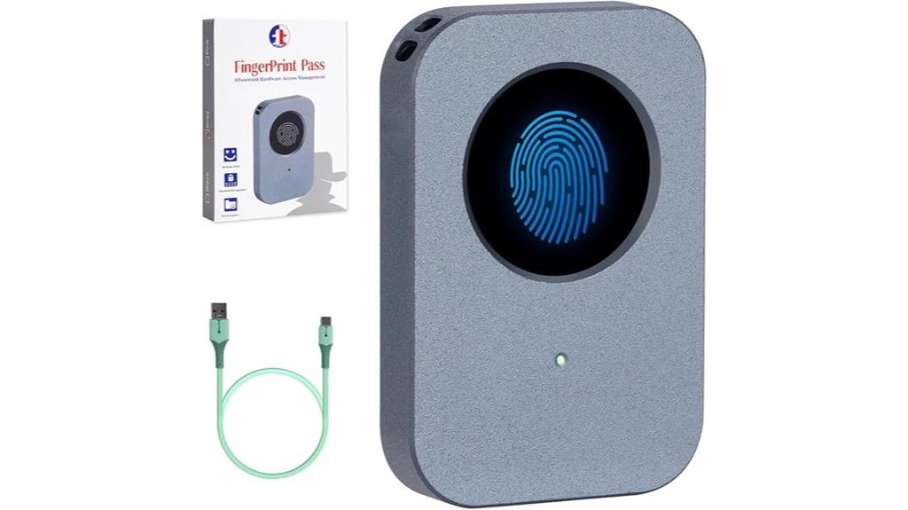 fingerprint reader password keeper