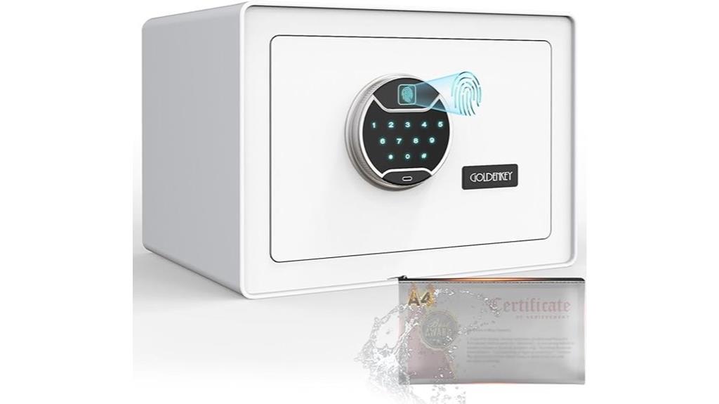 fireproof waterproof biometric safe