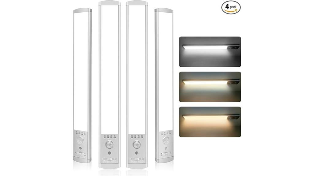 four pack motion sensor lights
