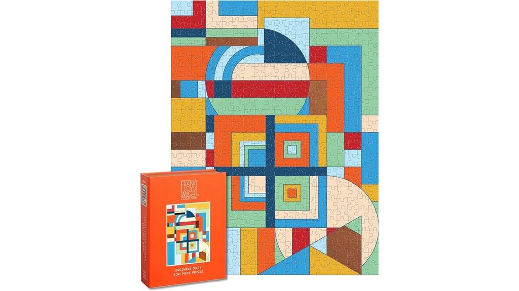 frank lloyd wright puzzle set