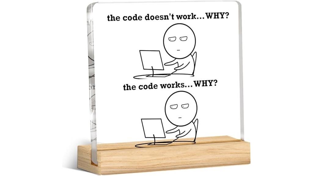 funny engineer desk sign