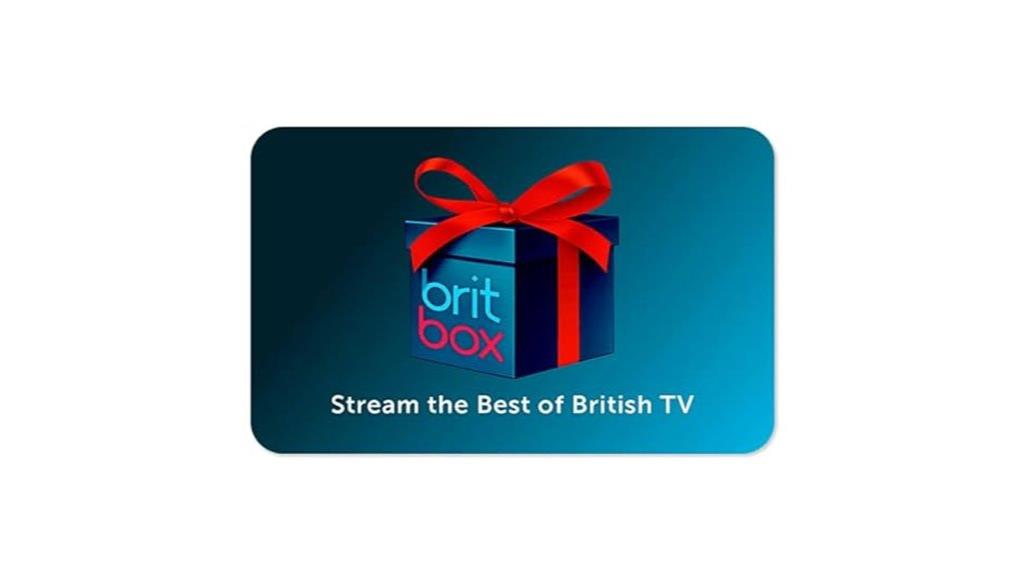 gift card for britbox