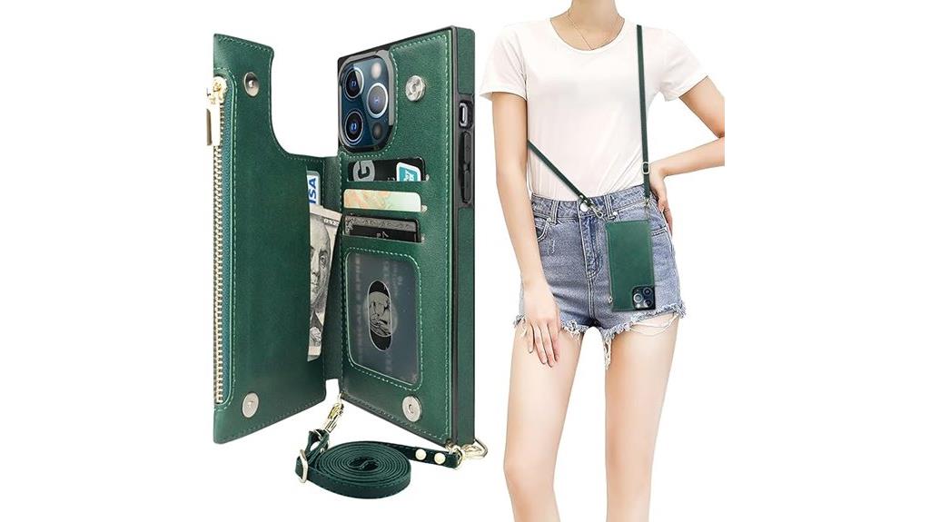 green iphone 13 pro max wallet