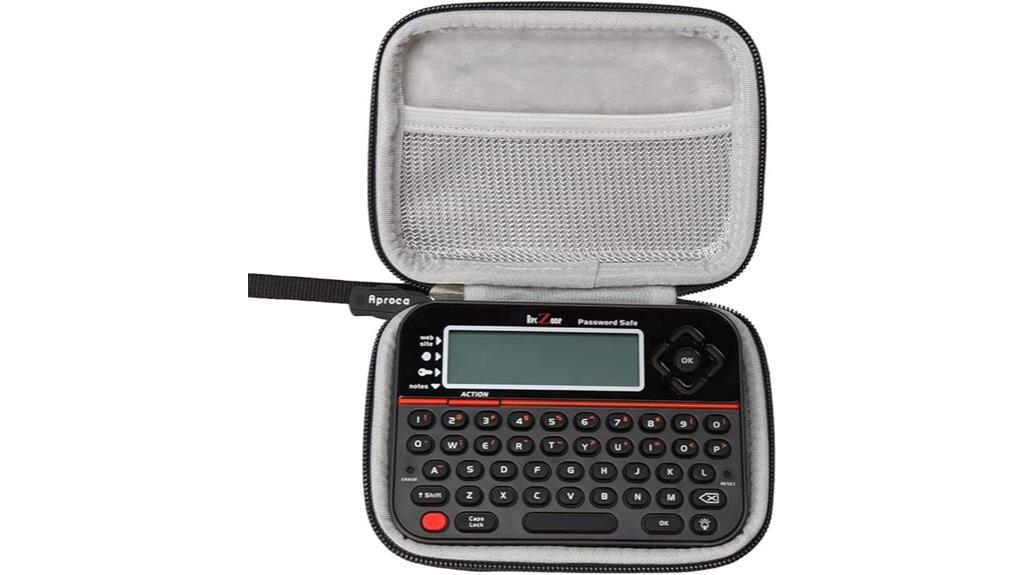 hard travel case for password safe