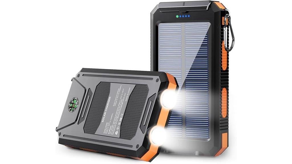 high capacity solar charger