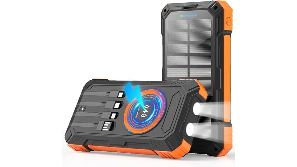 high capacity solar charger