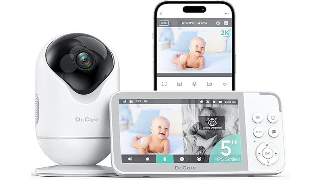 high resolution split screen camera