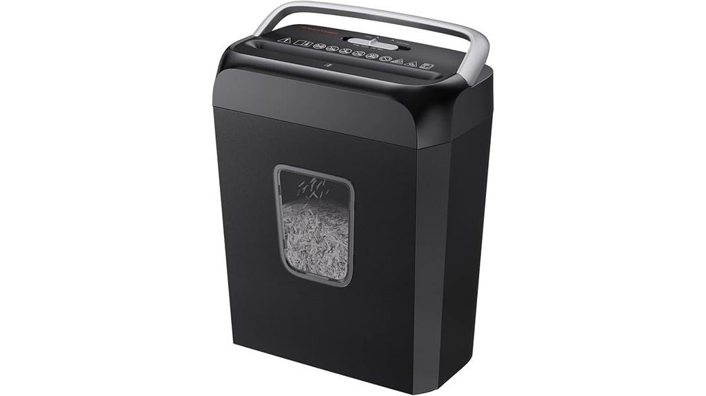 home crosscut paper shredder