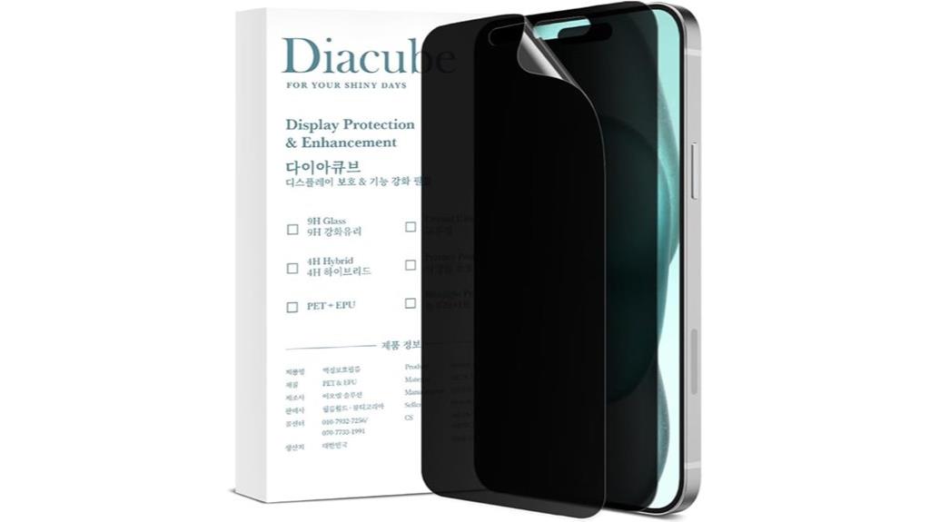 iphone 16 pro privacy protectors