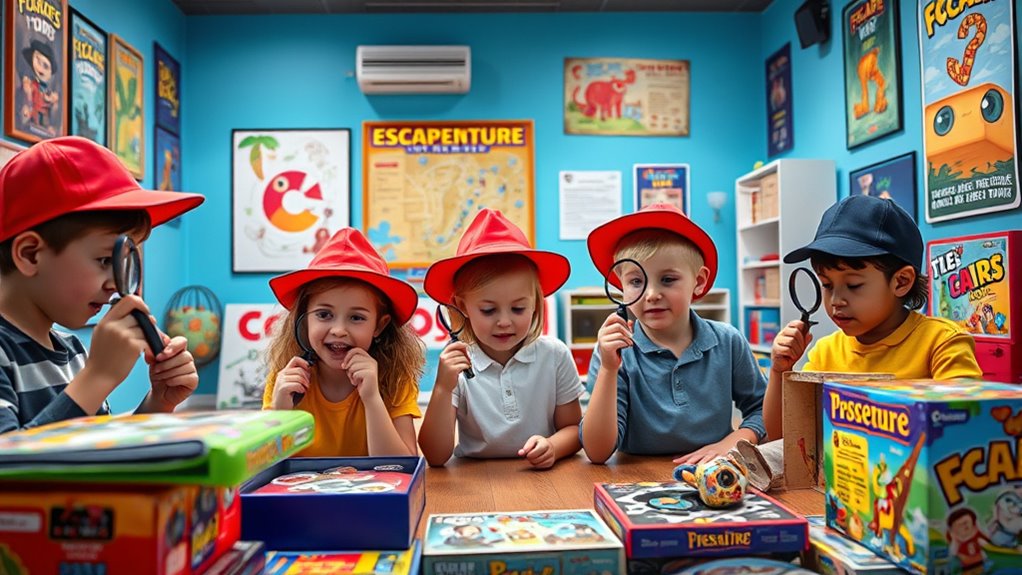 kid friendly escape room factors