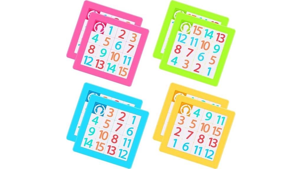kids 8 piece sliding puzzle