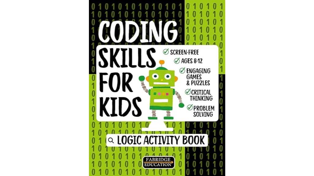 kids coding activity workbook