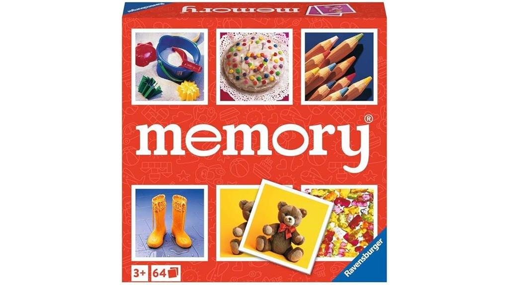 kids memory matching game