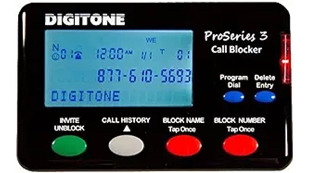 landline call blocking device