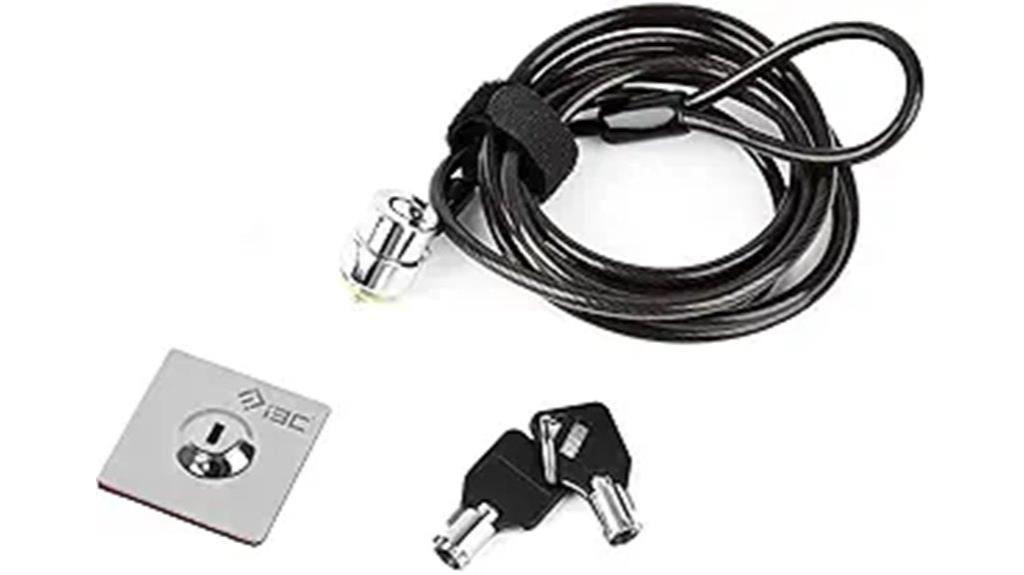 laptop cable lock keys