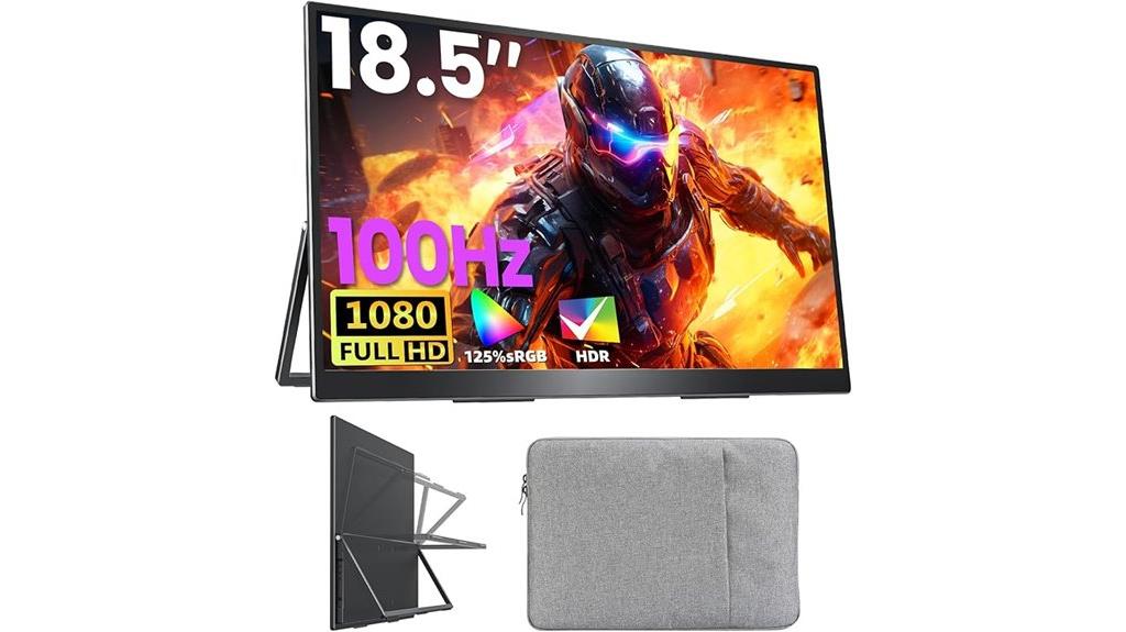 large 18 5 inch fhd monitor