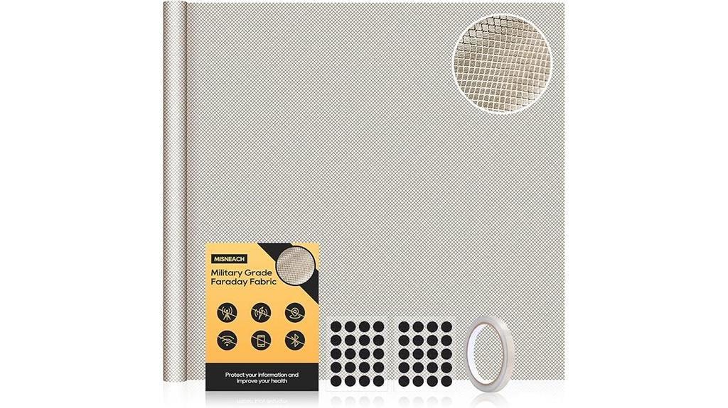 large faraday shielding fabric