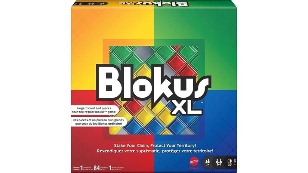 large matell blokus game