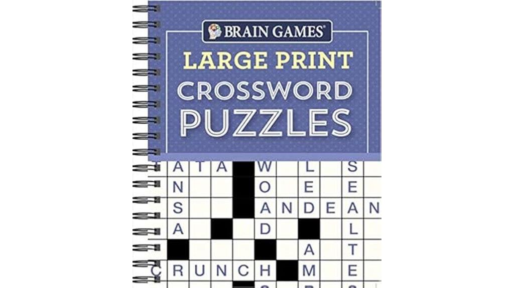 large print crossword puzzles
