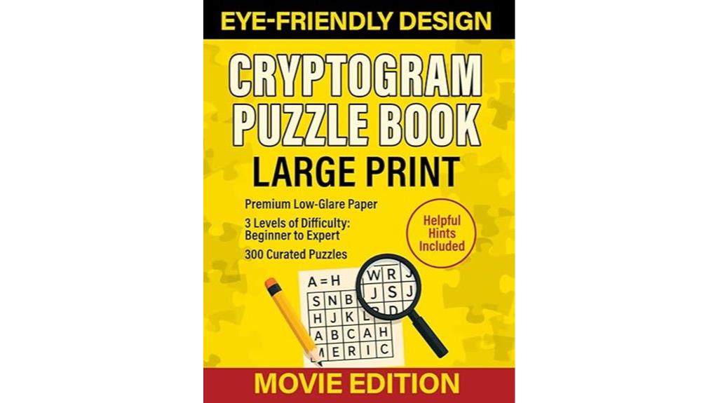 large print movie quote puzzles