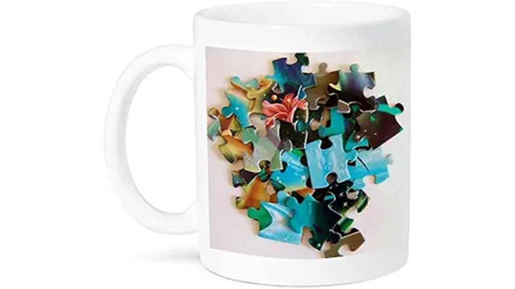 life is a puzzle mug