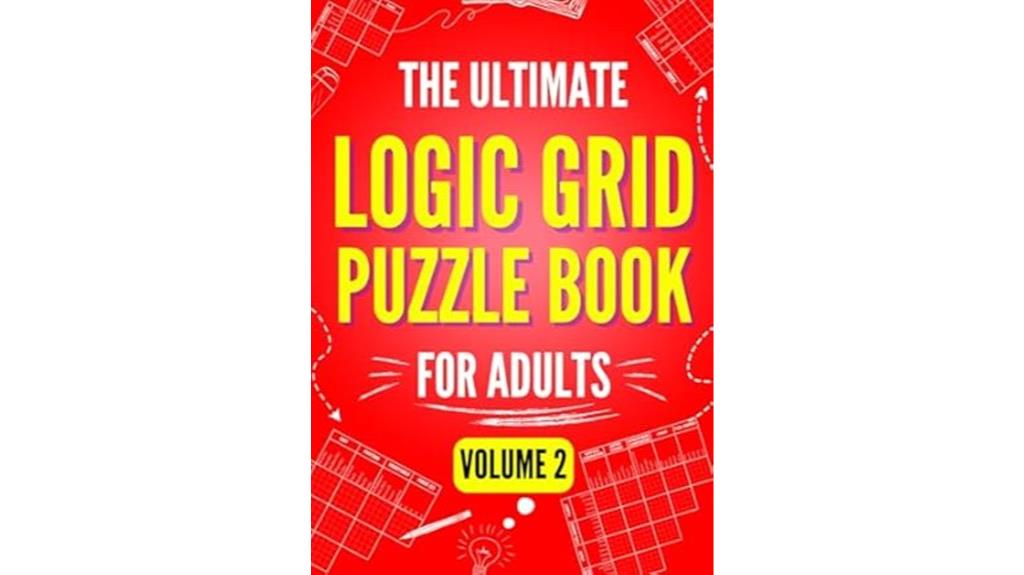 logic puzzle book for adults