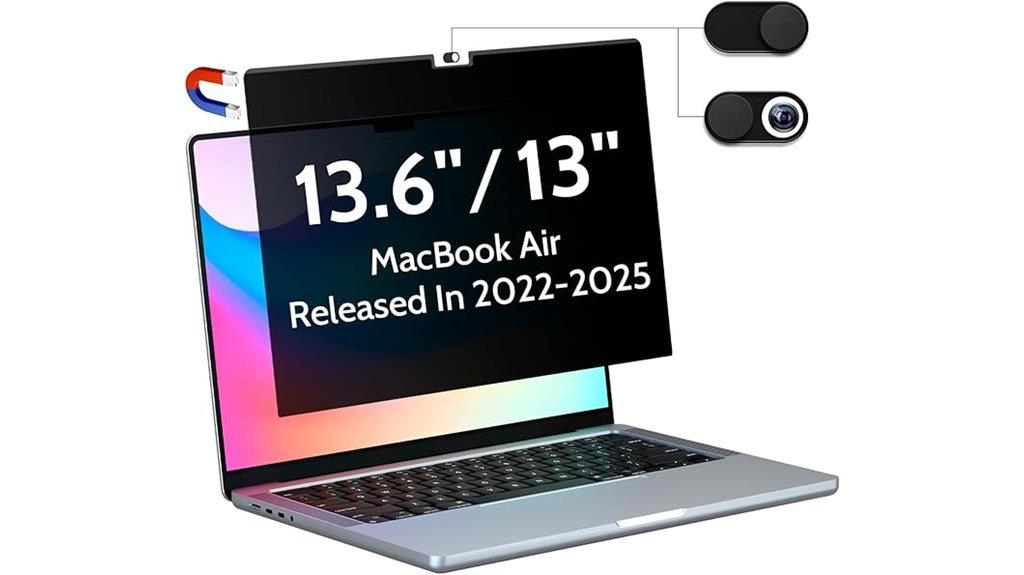 macbook air magnetic screen