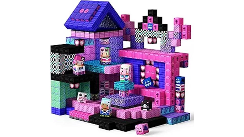 magnetic building blocks set