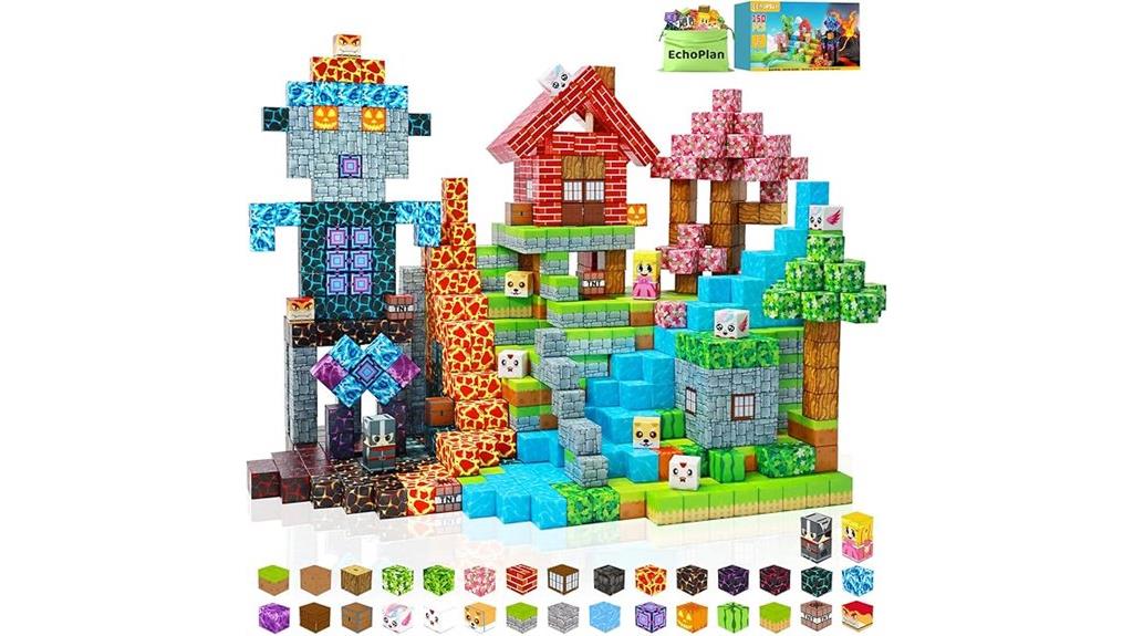 magnetic building blocks set