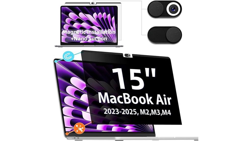 magnetic privacy screen protector