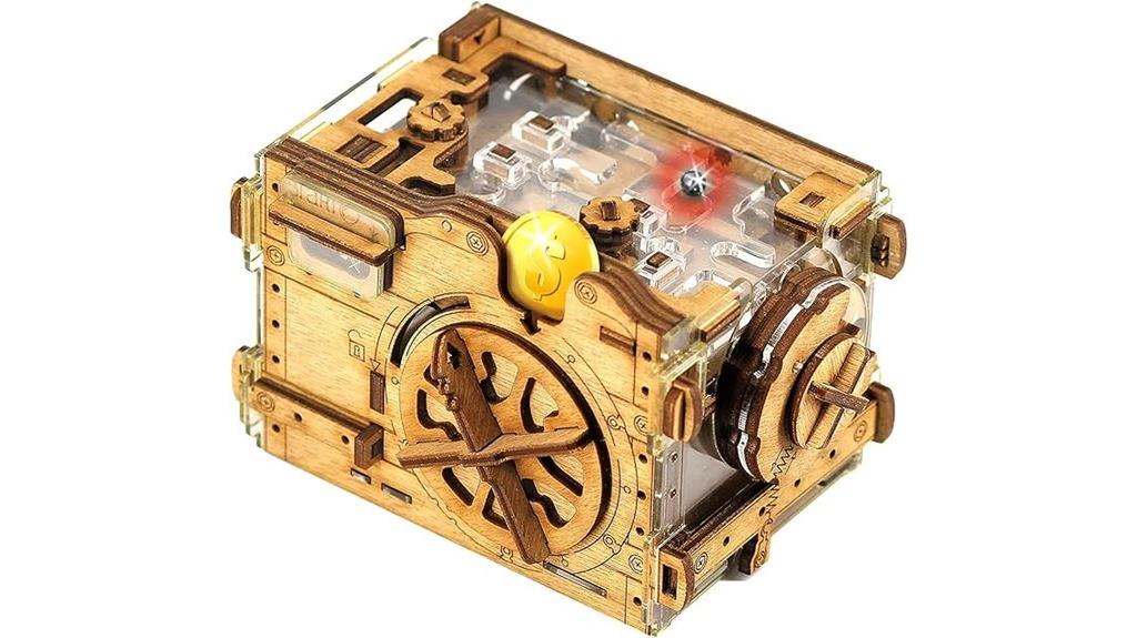 marble run puzzle box