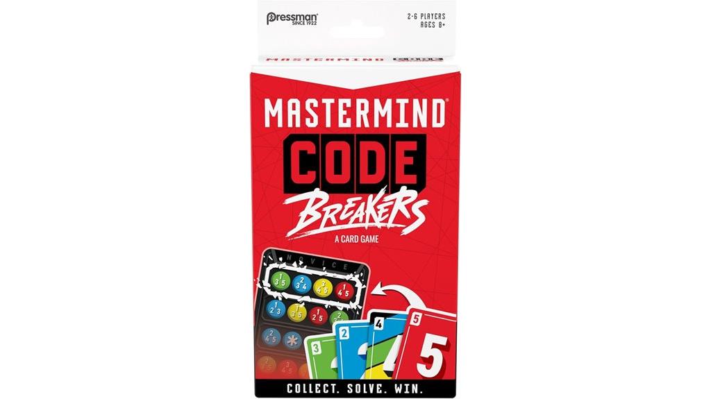 mastermind codebreaking card game