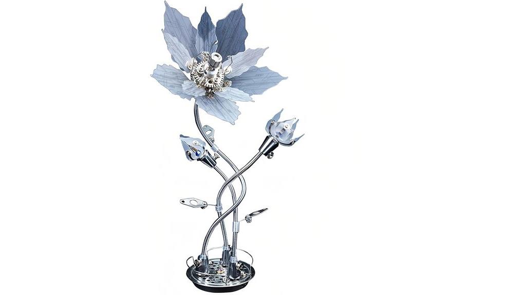 metal flower puzzle kit