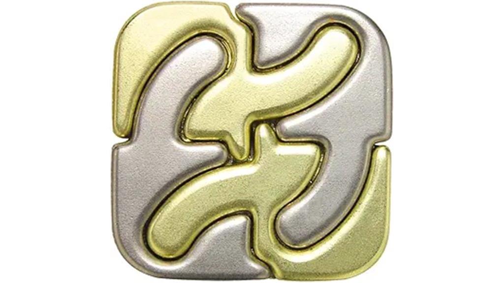 metal hanayama puzzle level six