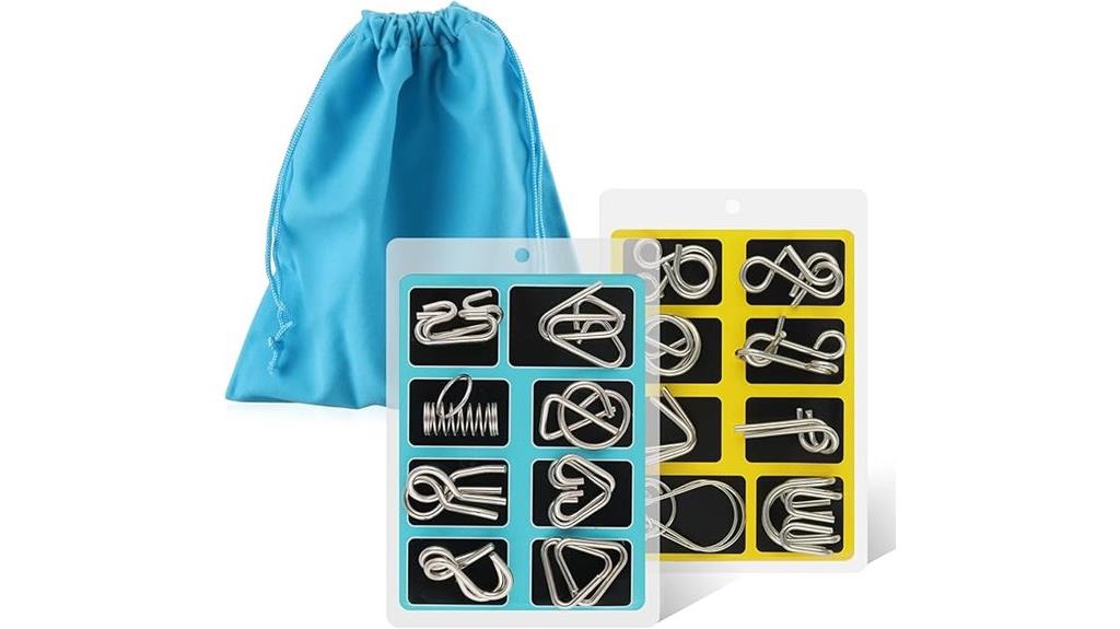 metal wire puzzle set