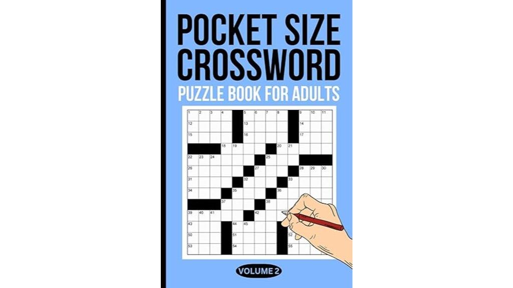 mini crossword puzzle book