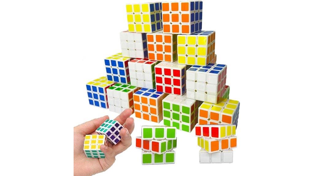mini puzzle cubes pack